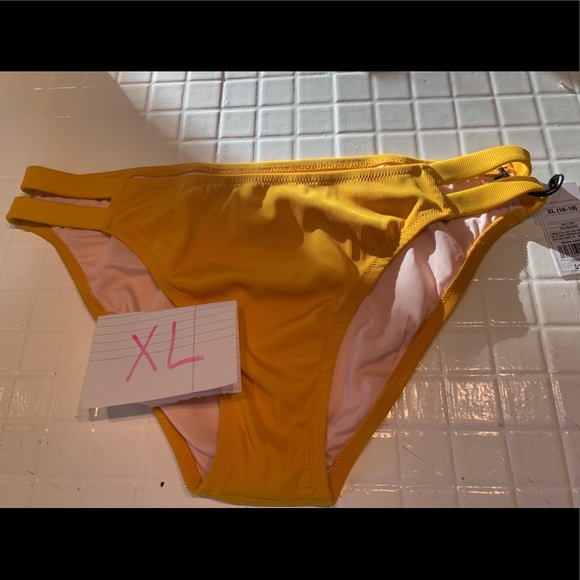Swimsuit bottoms brand new- Marigold-  XL - Picture 1 of 2